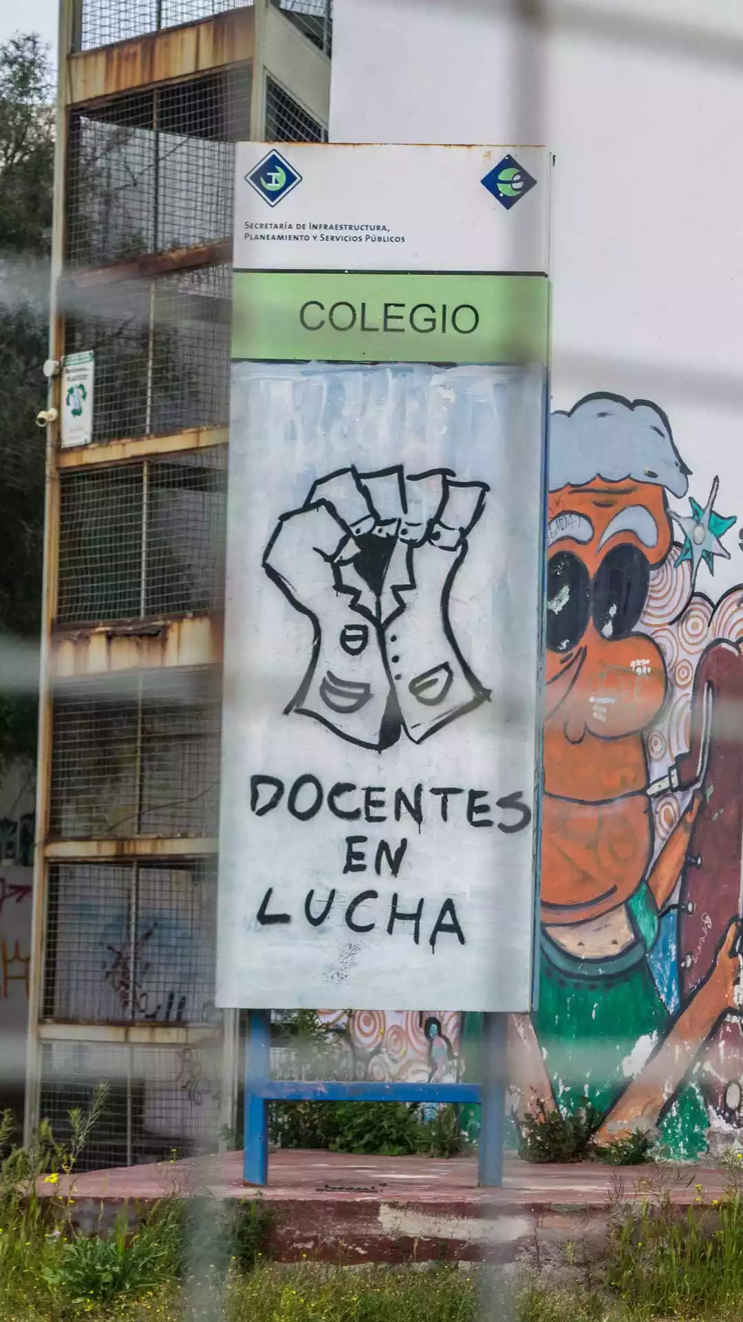 docentes en lucha