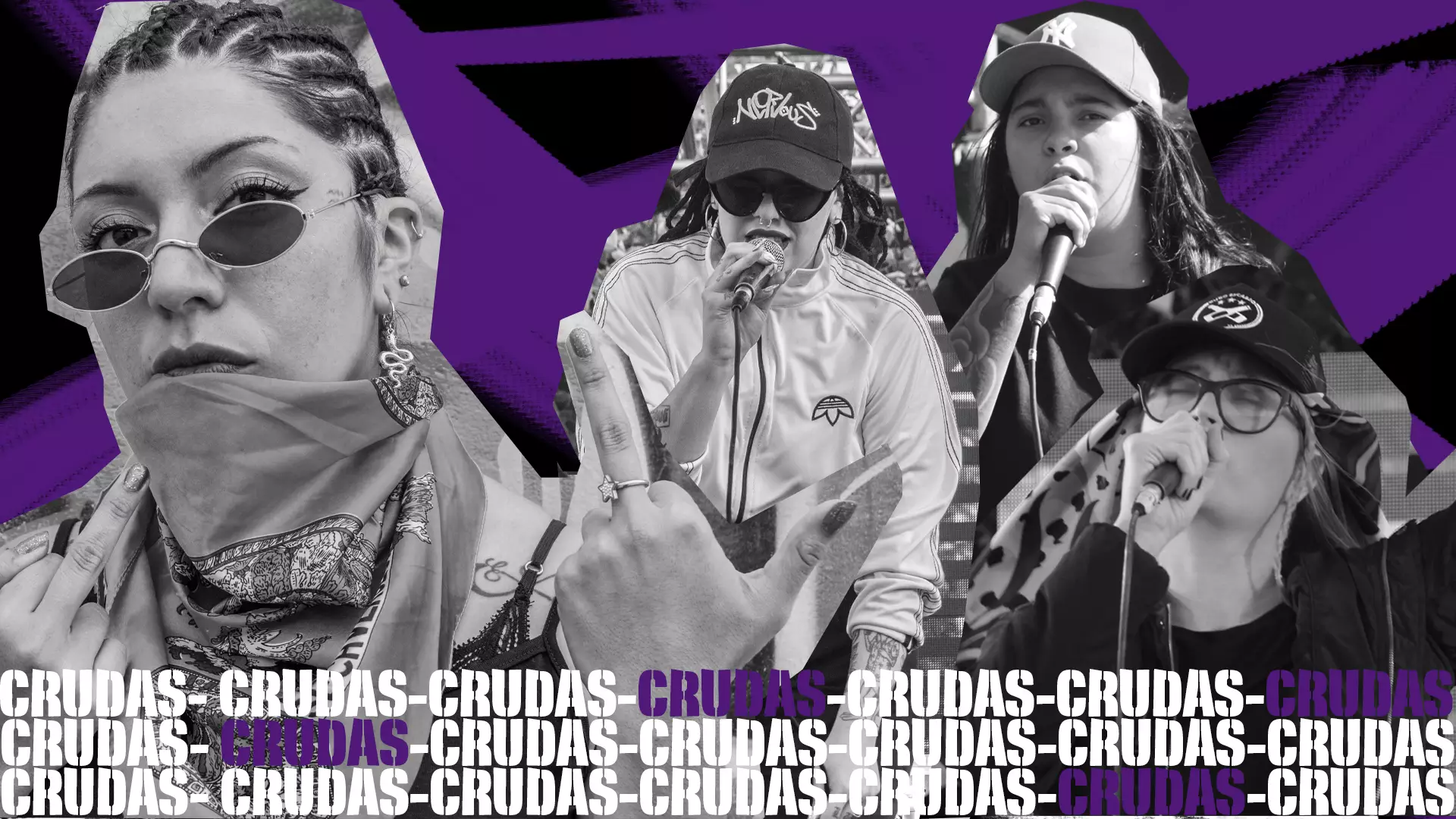 CRUDAS FLOW FEST: Raperas del sur en un solo escenario